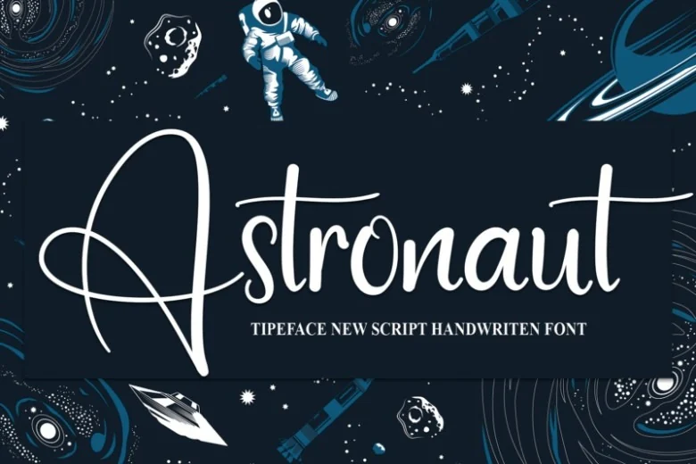 Astronaut Sans Serif typeface preview for Typography, Web Design