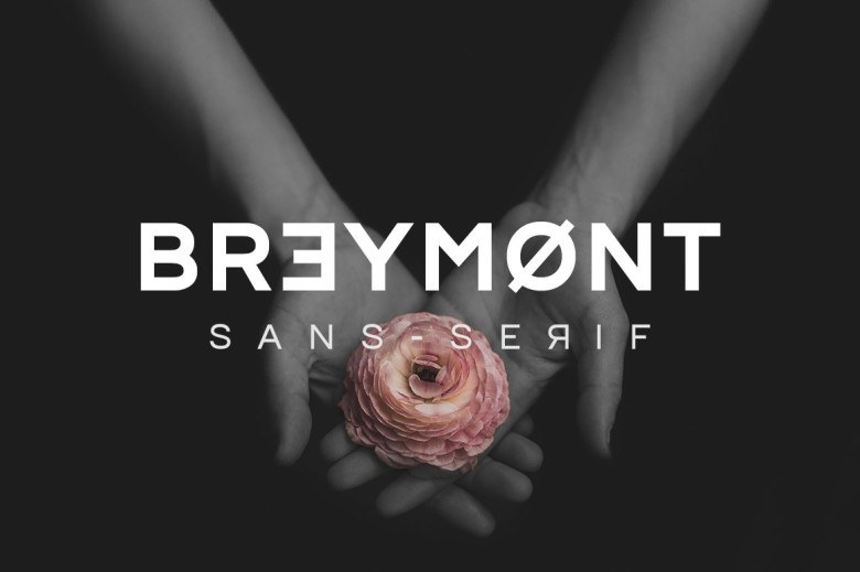 Breymont Sans Serif typeface preview for Typography, Web Design