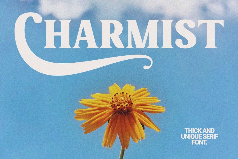 Charmist Sans Serif typeface preview for Typography, Web Design