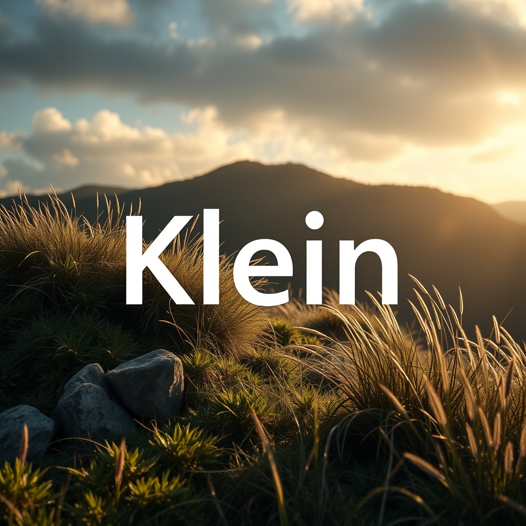 Klein Sans Serif typeface preview for Branding, Editorial Design, Web Typography, Poster Design