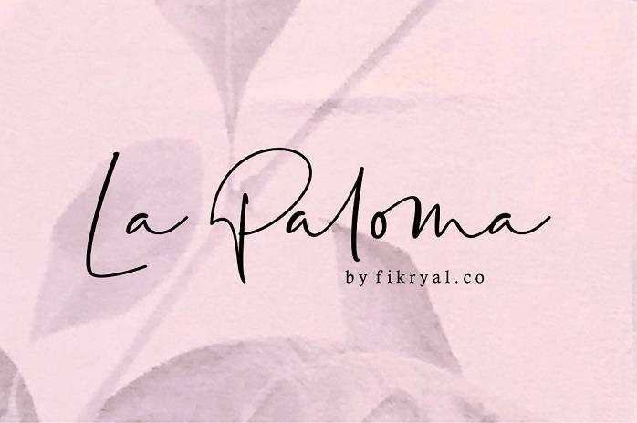La Paloma Sans Serif typeface preview for Typography, Web Design
