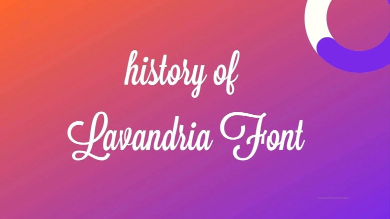 Lavanderia Sans Serif typeface preview for Typography, Web Design