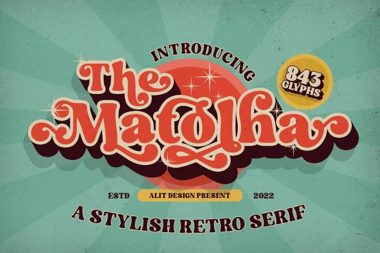 Matolha Sans Serif typeface preview for Typography, Web Design