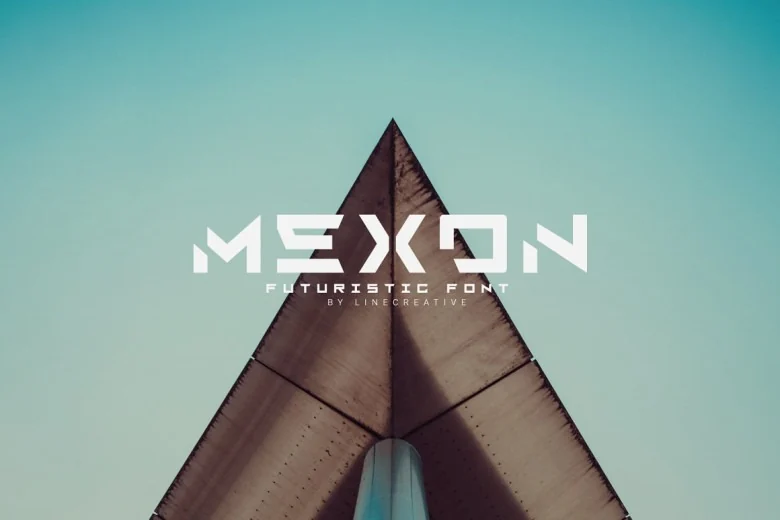 Mexon Sans Serif typeface preview for Typography, Web Design
