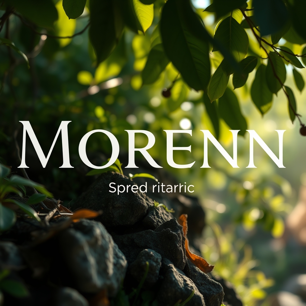 Morenn Display typeface preview for Branding, Poster Design, Editorial Design, Advertising