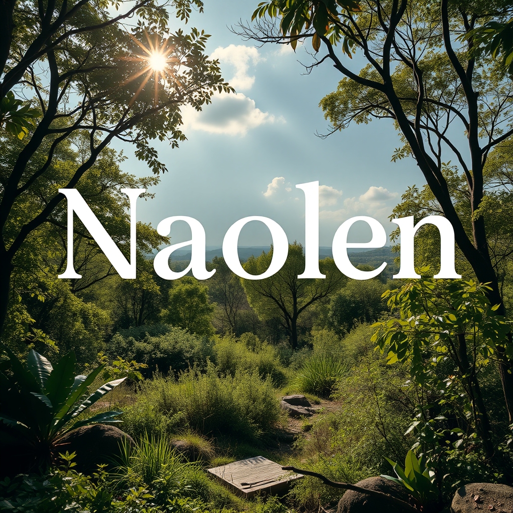 Naolen Display typeface preview for Branding, Poster Design, Editorial Design, Advertising