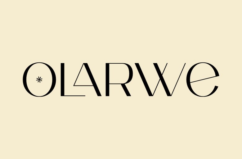 Olarwe Sans Serif typeface preview for Typography, Web Design
