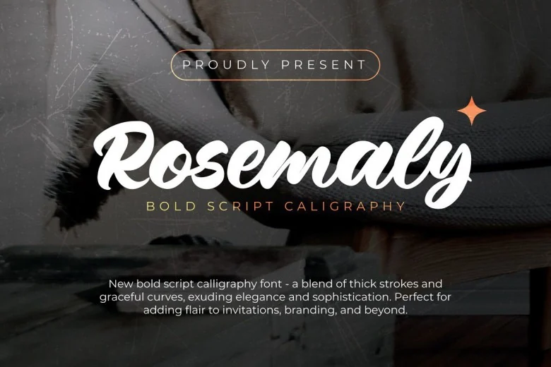 Rosemaly Sans Serif typeface preview for Typography, Web Design